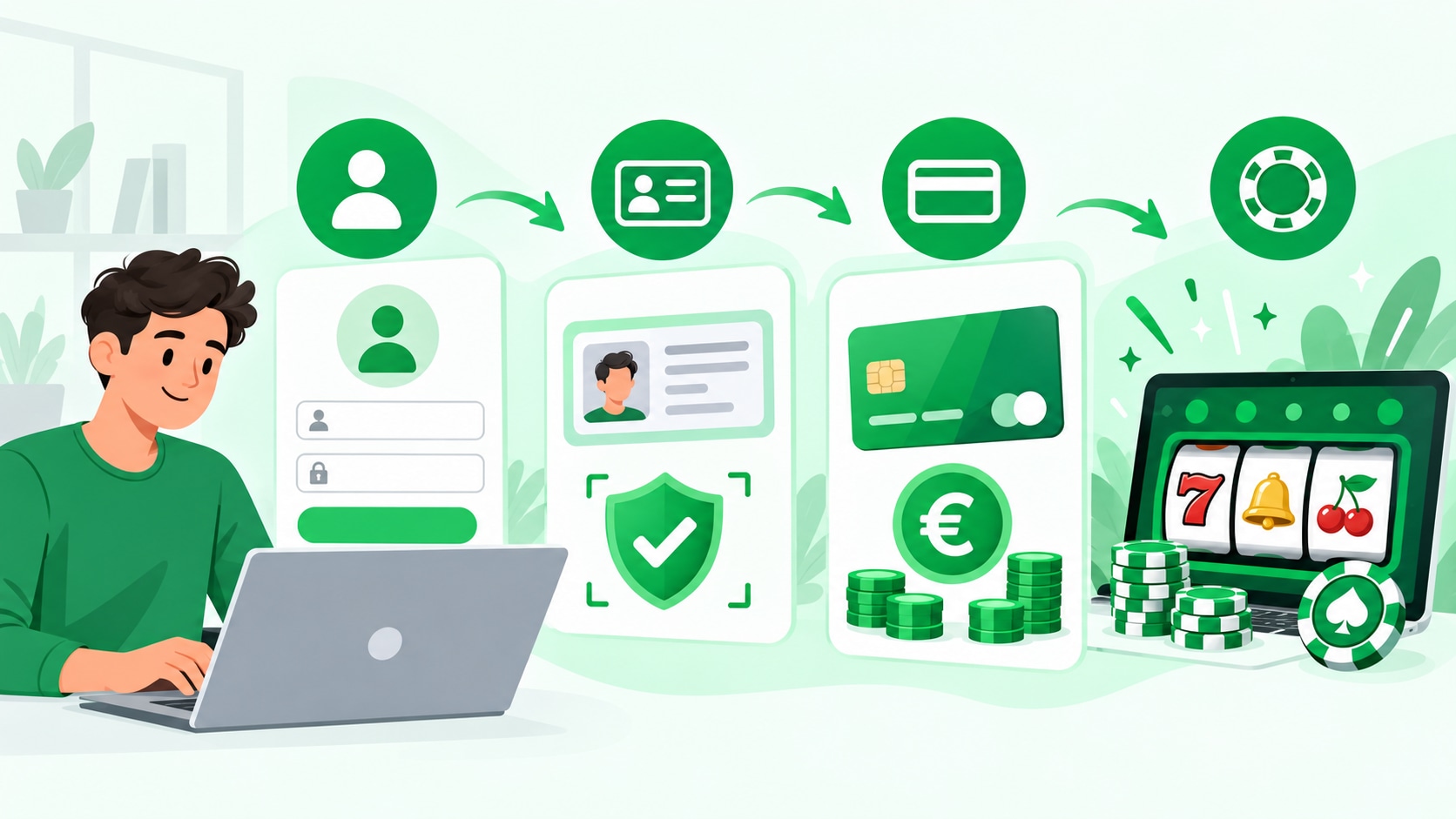 Registro en un casino online paso a paso desde España